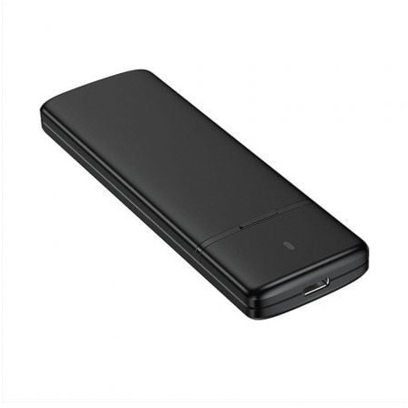 Caja Externa para Disco SSD M-2 SATA-NVMe Aisens ASM2-001B- USB 3-1- Sin tornillos