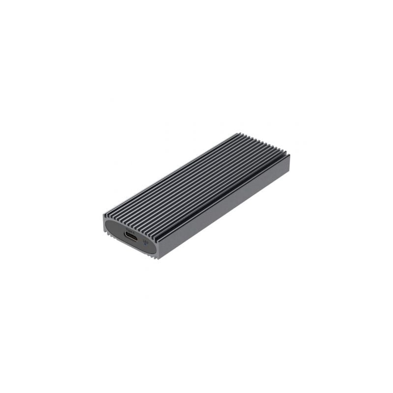 Caja Externa para Disco SSD M-2 NVMe Aisens ASM2-023GR- USB 3-2- Sin tornillos