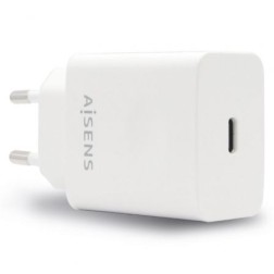 CARGADOR USB-C PD 3-0 AISENS BLANCO