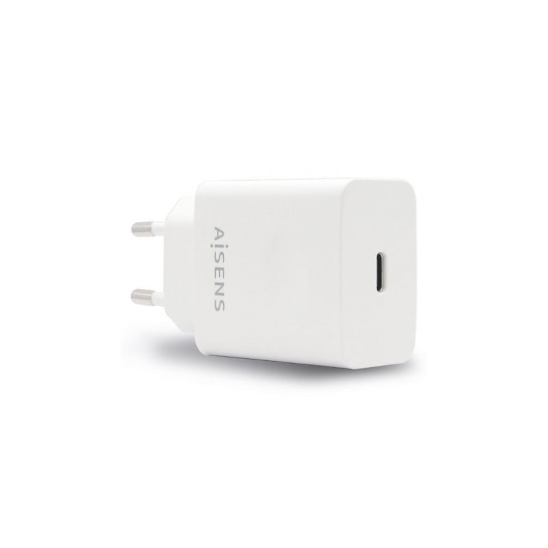 CARGADOR USB-C PD 3-0 AISENS BLANCO