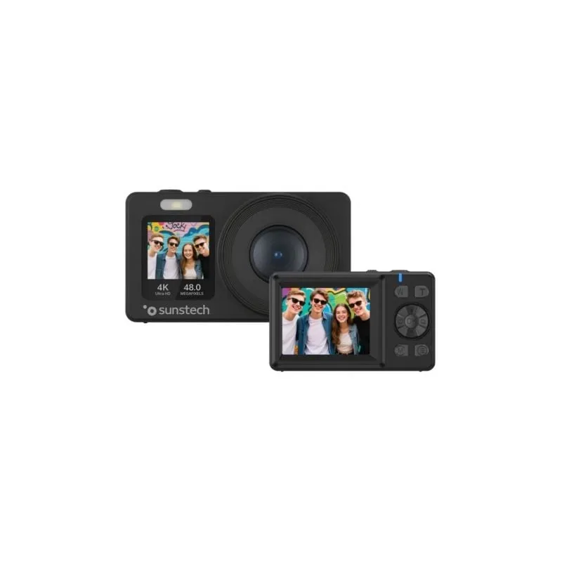 Cámara Digital Sunstech DCAM4825- 48MP- Zoom Óptico 18x- Negra