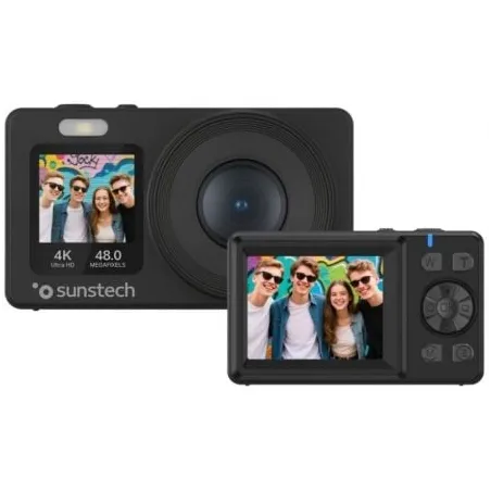 Cámara Digital Sunstech DCAM4825- 48MP- Zoom Óptico 18x- Negra