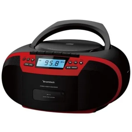 Radio CD Sunstech CXUM54BTRD- Rojo