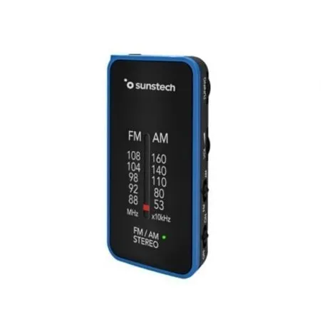 Radio Portátil Sunstech RPC6BL- a Pilas- Azul