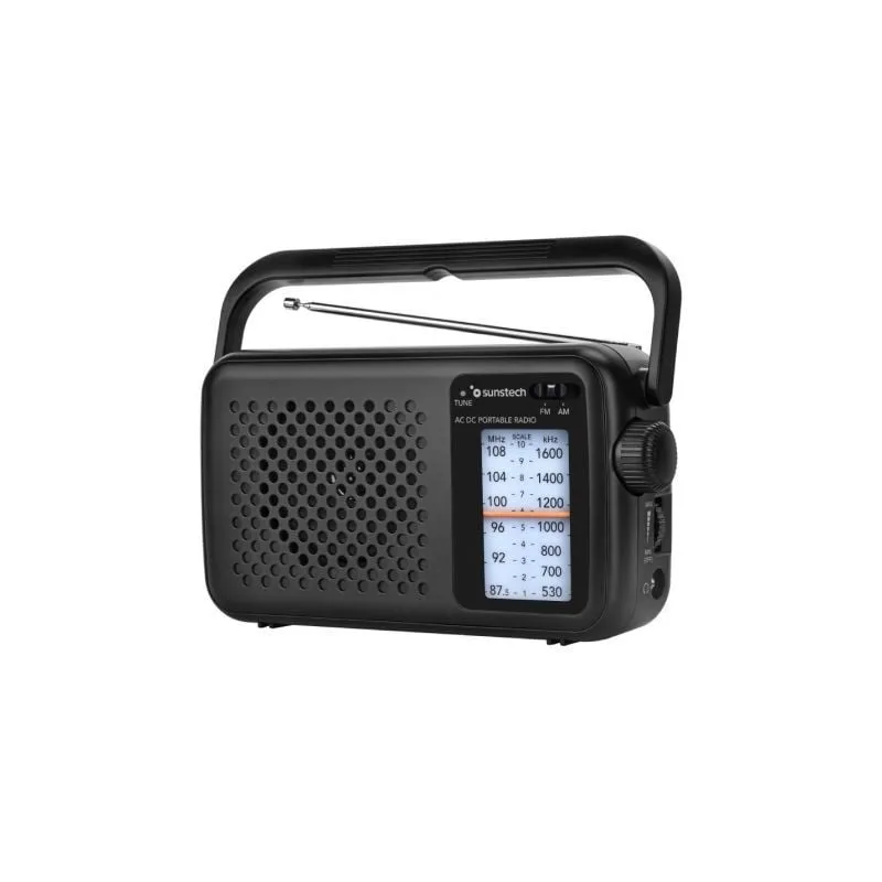 Radio Portátil Sunstech RPS760- Negra