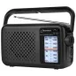 Radio Portátil Sunstech RPS760- con Cable- a Pilas- Negra