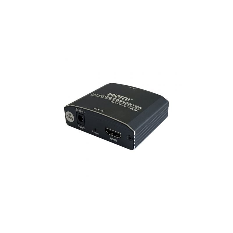 Adaptador HDMI Aisens A115-0386- VGA Hembra + Jack 3-5 Hembra - HDMI Hembra