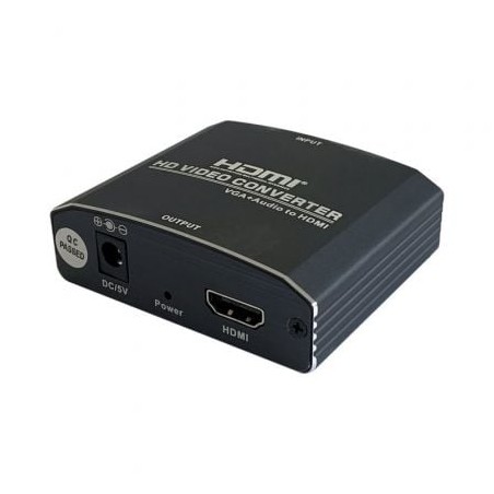 Adaptador HDMI Aisens A115-0386- VGA Hembra + Jack 3-5 Hembra - HDMI Hembra