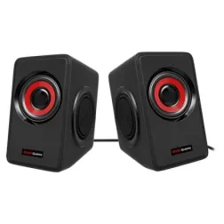 Altavoces Mars Gaming MS1- 10W- 2-0- Rojos