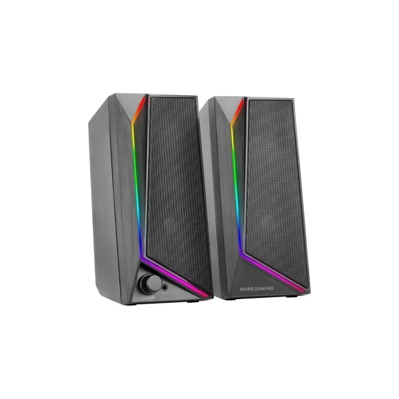Altavoces Mars Gaming MS72- 15W- 2-0- Negros