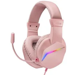 Auriculares Gaming con Micrófono Mars Gaming MH122- Jack 3-5- Rosas