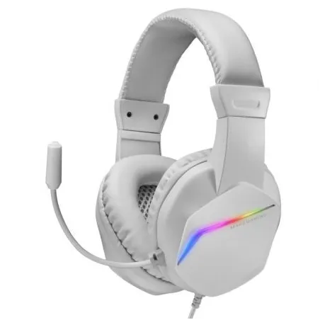 Auriculares Gaming con Micrófono Mars Gaming MH122- Jack 3-5- Blancos