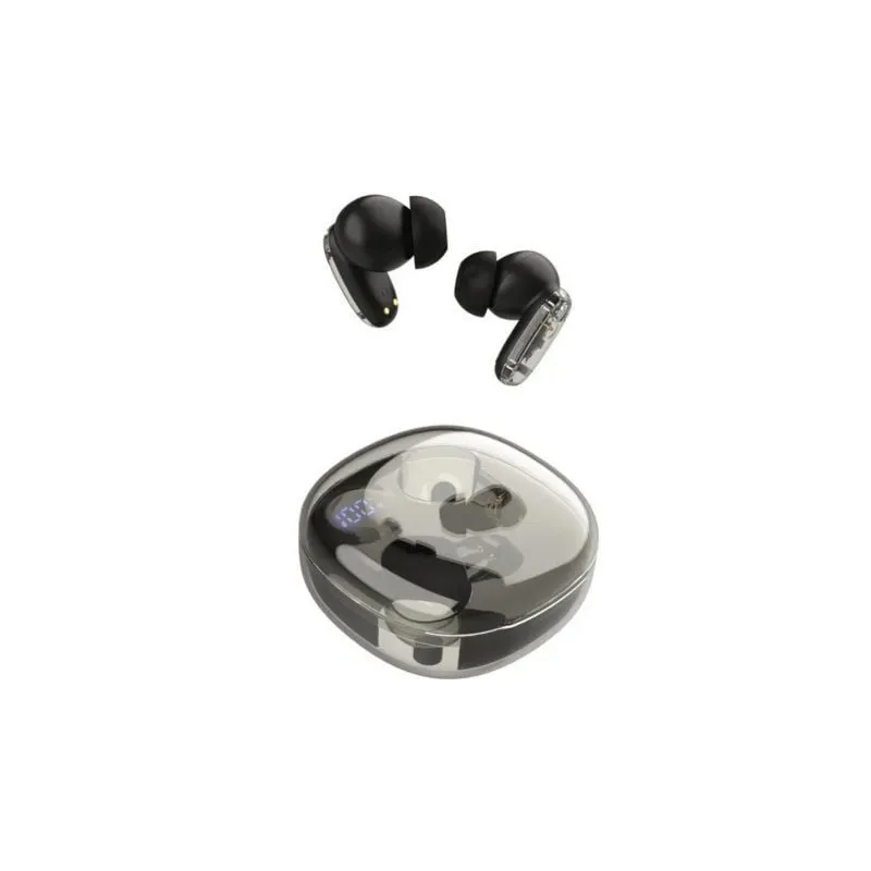 Auriculares Bluetooth Mars Gaming MHIB2 con estuche de carga- Autonomía 7h- Negros