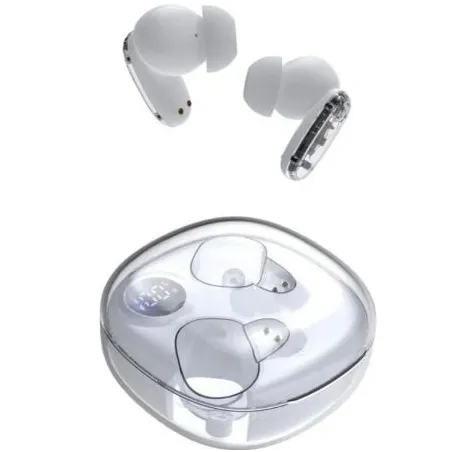 Auriculares Bluetooth Mars Gaming MHIB2 con estuche de carga- Autonomía 7h- Blancos