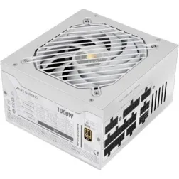 Fuente de Alimentación Mars Gaming MPB1000SIM- 1000W- Ventilador 14cm- 80 Plus Gold- Blanca