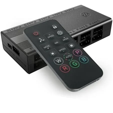 Controlador Hub Remoto Mars Gaming MF-HUB para Ventiladores ARGB