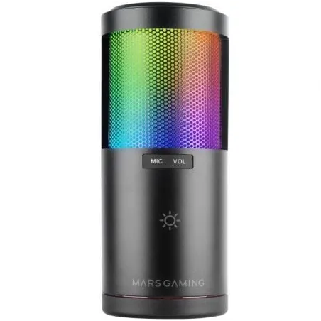Micrfono mars gaming mmicsc argb negro