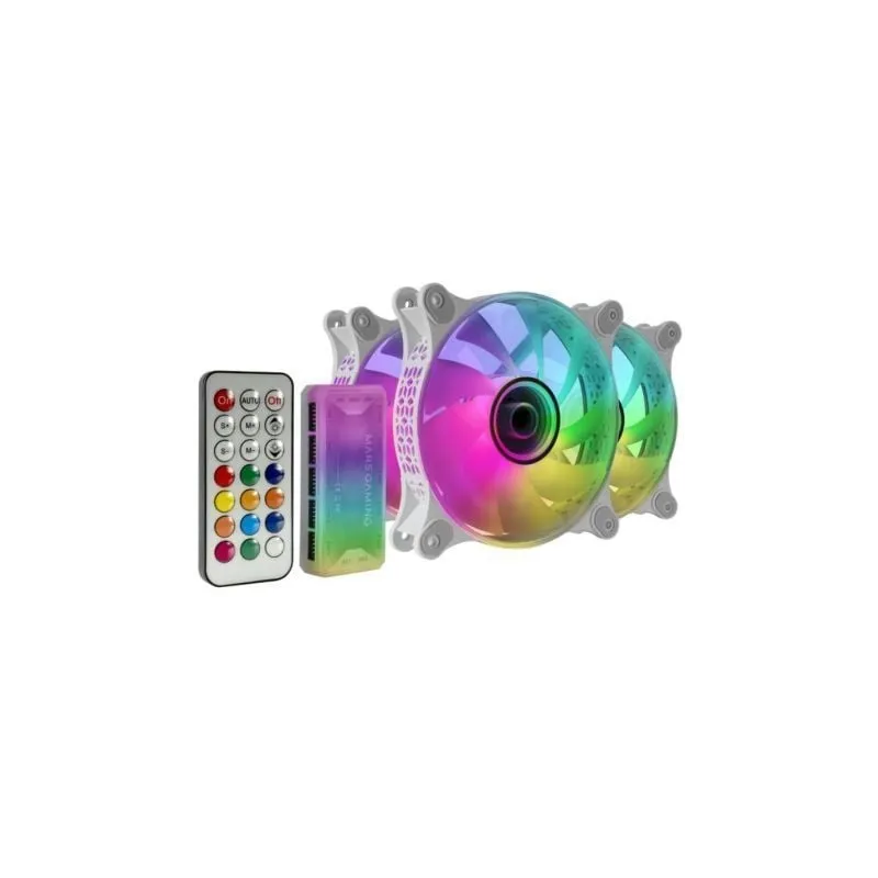 Ventilador mars gaming mf3dkitw 3 x