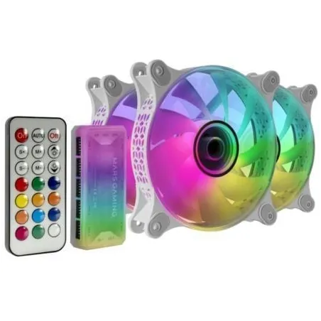 Ventilador mars gaming mf3dkitw 3 x