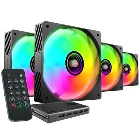 Ventilador mars gaming mf3dprokit argb 4x