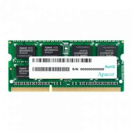 Memoria RAM Apacer 8GB- DDR3L- 1600MHz- 1-35V- CL11- SODIMM