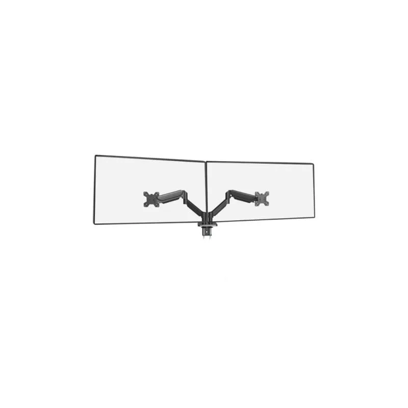 Soporte de Mesa para 2 Monitores Mars Gaming MARM-PRO2- Giratorio- Inclinable- Rotatorio- hasta 10kg