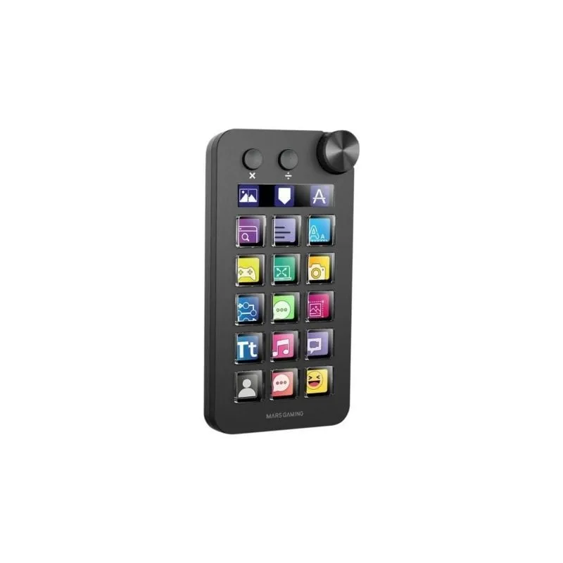 Control deck mars gaming msdneo negro