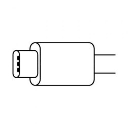 Adaptador Apple MU7E2ZM-A de USB Tipo-C a Toma para Auriculares 3-5mm