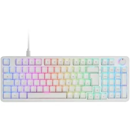 Teclado Gaming Mecánico Mars Gaming MKPROBES- Switch Azul- Blanco