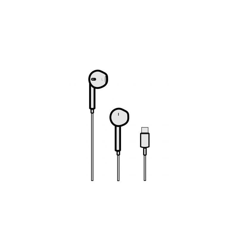 Auriculares Apple Earpods USB-C con Mando y Microfono - MTJY3ZM-A