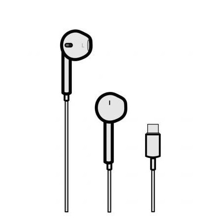 Auriculares Apple Earpods USB-C con Mando y Microfono - MTJY3ZM-A