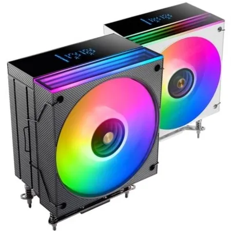 Ventilador con Disipador Mars Gaming MCPU-LCD- 12cm