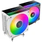 Ventilador con Disipador Mars Gaming MCPU-LCD- 12cm- Blanco