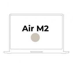 Apple Macbook Air 13-6"- M2 8-Core CPU- 8GB- 256GB SSD- 8-Core GPU- Blanco Estrella