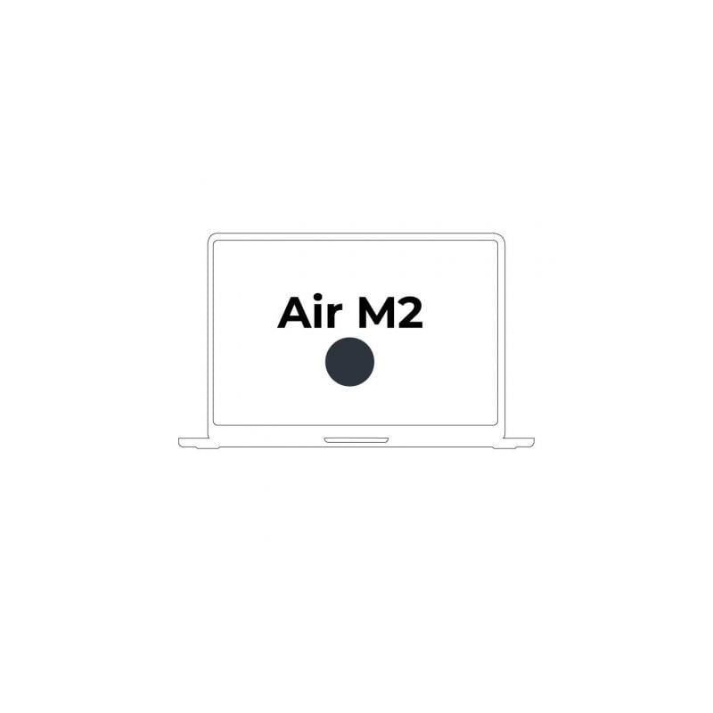 Apple Macbook Air 13-6"- M2 8-Core CPU- 8GB- 256GB SSD- 8-Core GPU- Negro Medianoche