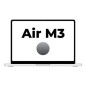 Apple Macbook Air 13,6"- M3 8-Core CPU- 8Gb- 256Gb SSD- 8-Core GPU- Gris Espacial