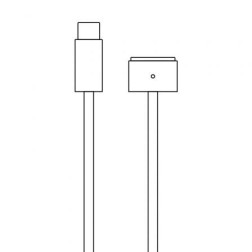 Cable Apple USB Tipo-C a Magsafe 3 para MacBook Pro 14" y 16"- 2021- 2m
