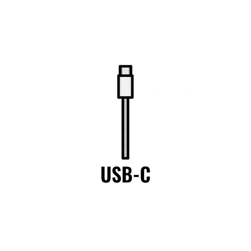Cable de Carga Apple USB de conector USB Tipo-C a USB Tipo-C- 1m- Trenzado