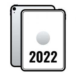 Apple iPad 10-9 2022 10th WiFi- A14 Bionic- 64GB- Plata - MPQ03TY-A
