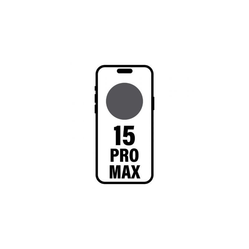 Smartphone Apple iPhone 15 Pro Max 256GB- 6-7"- 5G- Titanio Negro