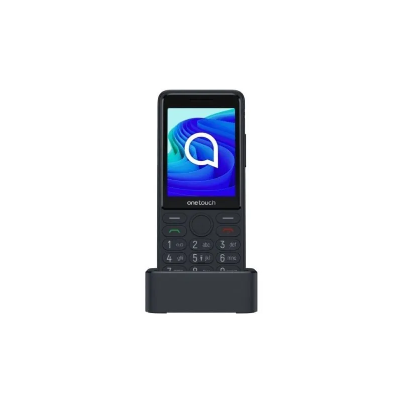Teléfono Móvil TCL One Touch 4042S para Personas Mayores- 4G- Gris Oscuro