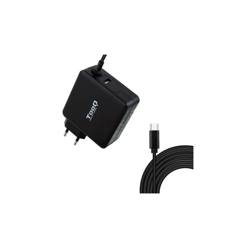 Cargador de Portátil TooQ TQLC-USBC65PD USB Tipo-C- 1xUSB- 65W- Automático- Voltaje 5-20V