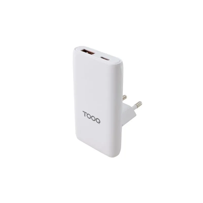 Cargador pared tooq gan 65w 1x