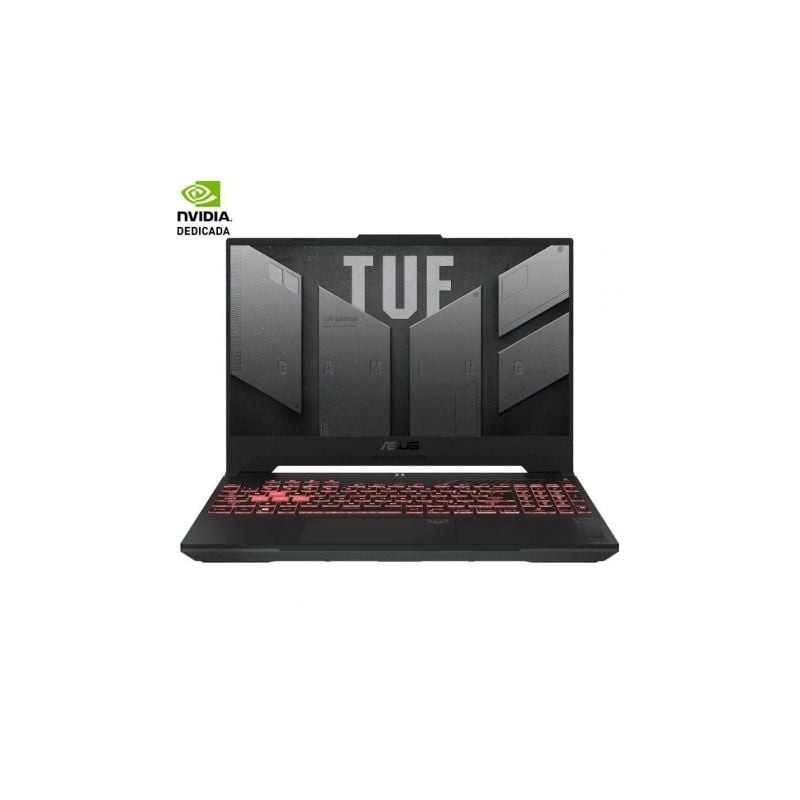 Portátil Gaming Asus TUF A15 TUF507NV-LP107 Ryzen 5 7535HS- 16GB- 512GB SSD- GeForce RTX 4060- 15-6"- Sin Sistema Operativo