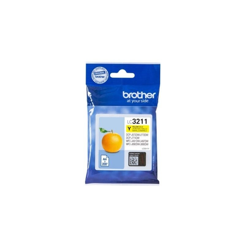 Cartucho de Tinta Original Brother LC-3211Y- Amarillo