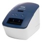 Impresora de Etiquetas Brother QL-600B- Térmica- Ancho etiqueta 62mm- USB- Azul y Blanca