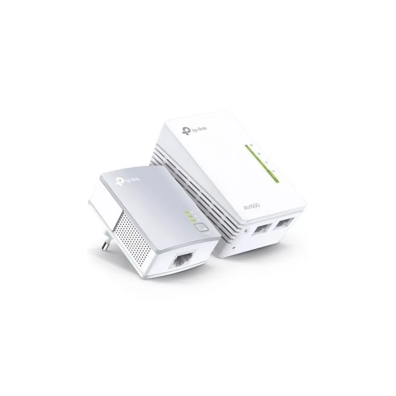 Adaptador Powerline TP-Link TL-WPA4221 KIT 600Mbps- Alcance 300m- Pack de 2