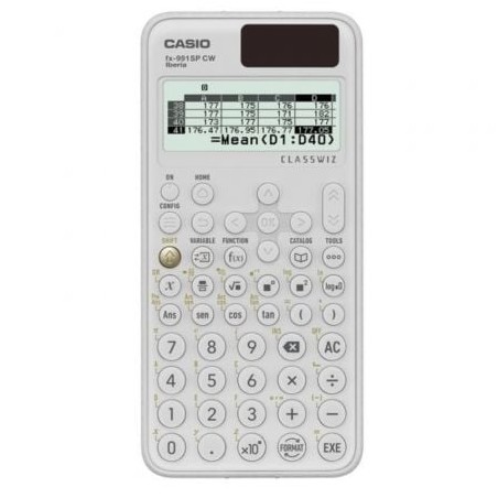 Calculadora Científica Casio ClassWiz FX-991 SP CW- Blanca
