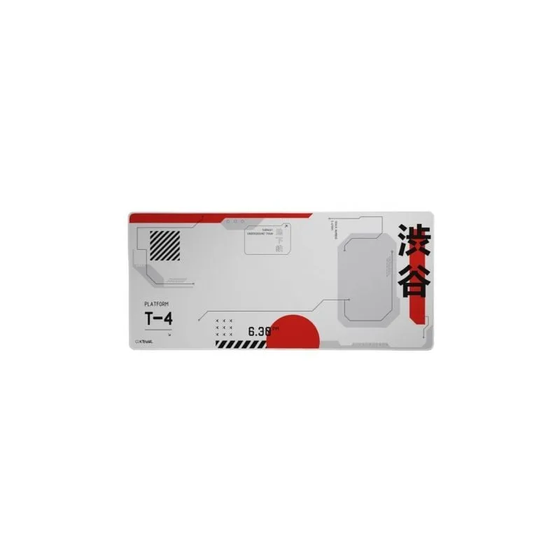 Alfombrilla Trust Gaming GXT 759 XXL- 900 x 400 x 3mm- Blanca
