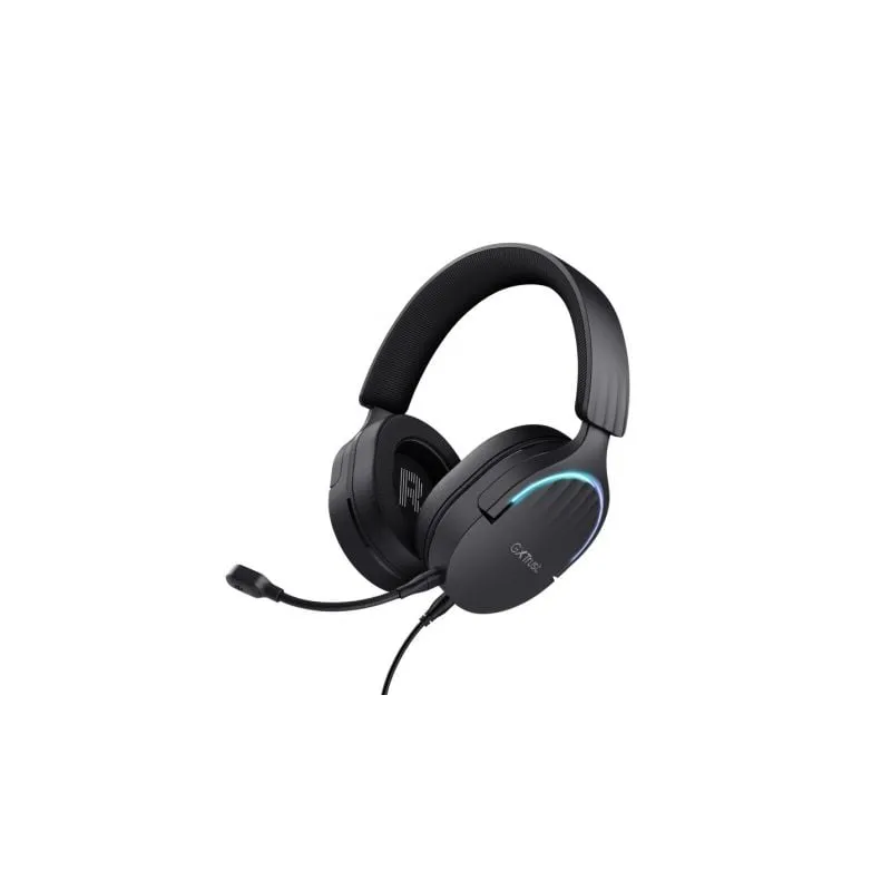 Auriculares Gaming con Micrófono Trust Gaming GXT 490 Fayzo- USB 2-0- Negros